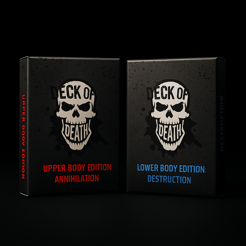 Deck of Death Fitness Cards